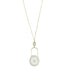 Solar Quartz Eye Necklace-0