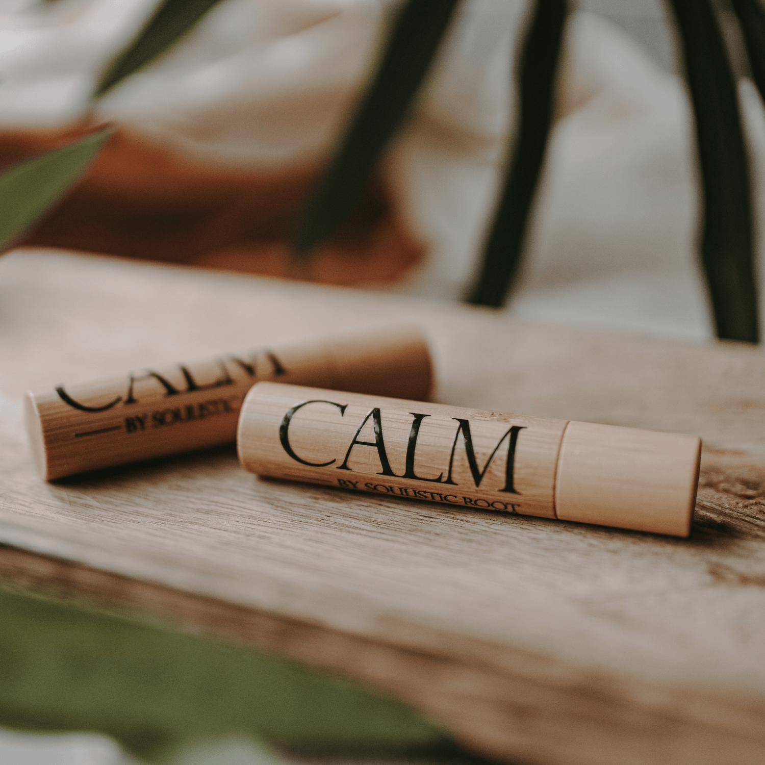 Calm Essential Oil Bamboo Roller