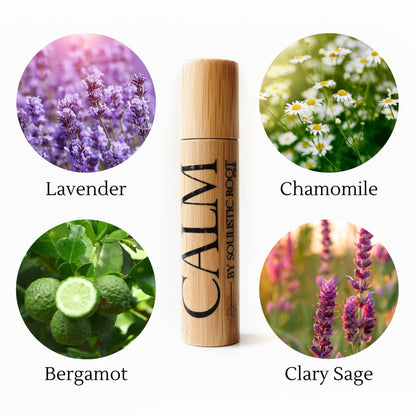 Calm Essential Oil Bamboo Roller