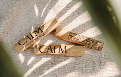 Calm Essential Oil Bamboo Roller