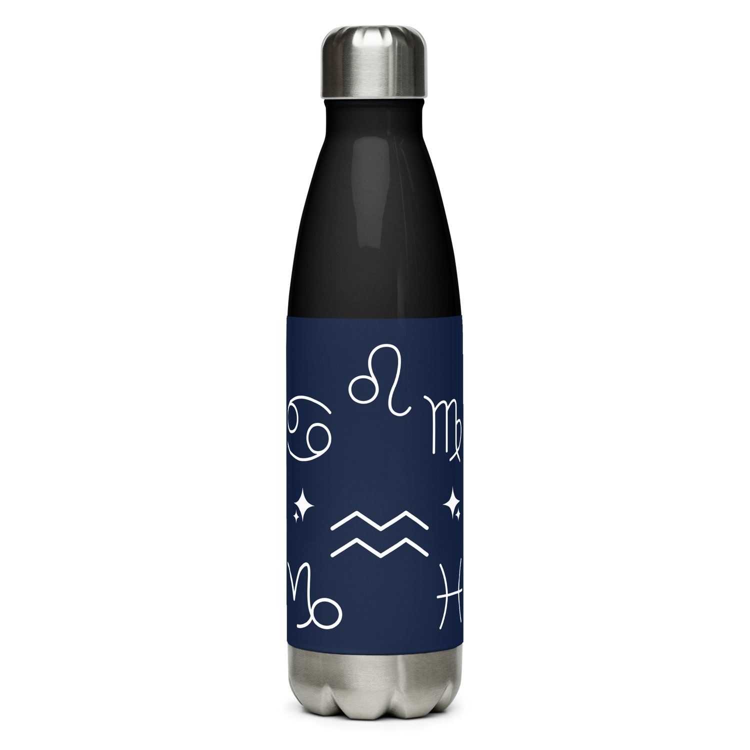 Drinkware: &quot;Astrological&quot; Steel Bottle-3