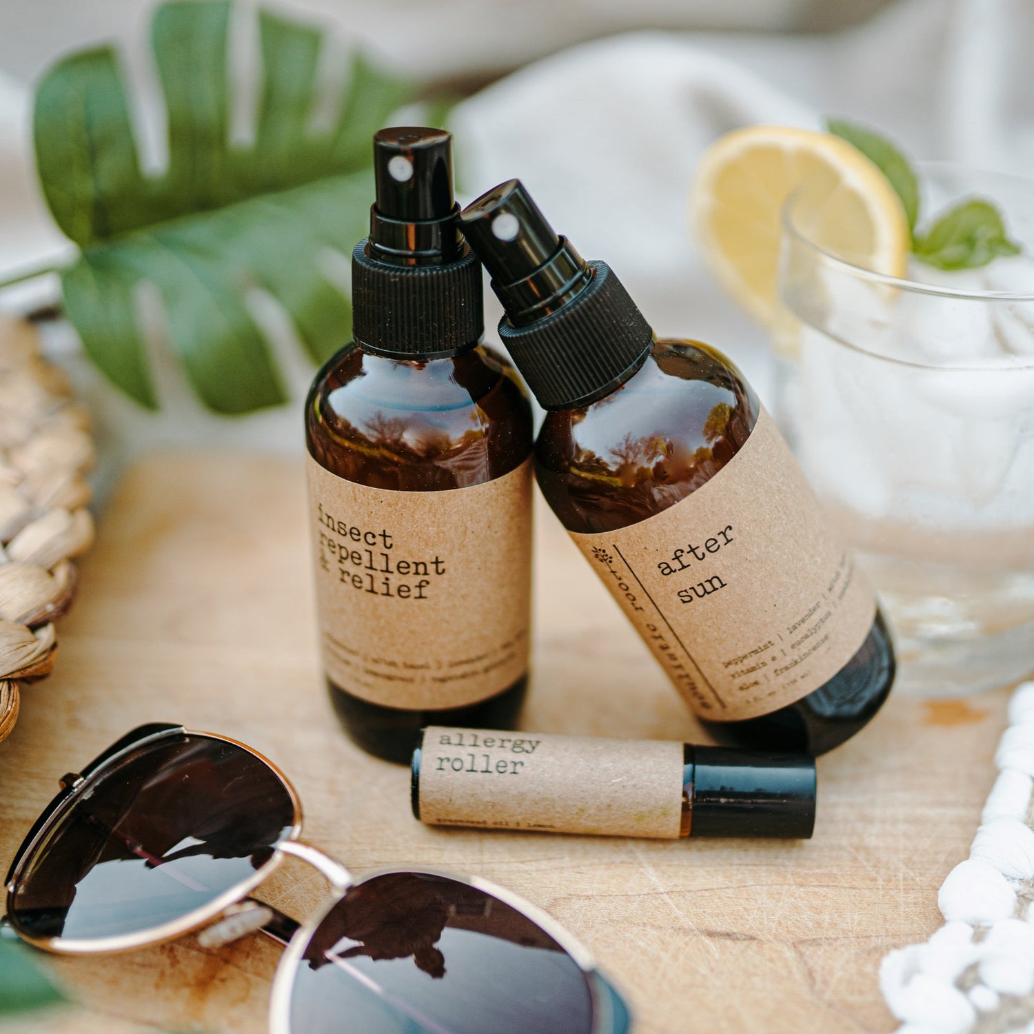 Summer Favorites Trio | After Sun + Bug Spray + Allergy-1