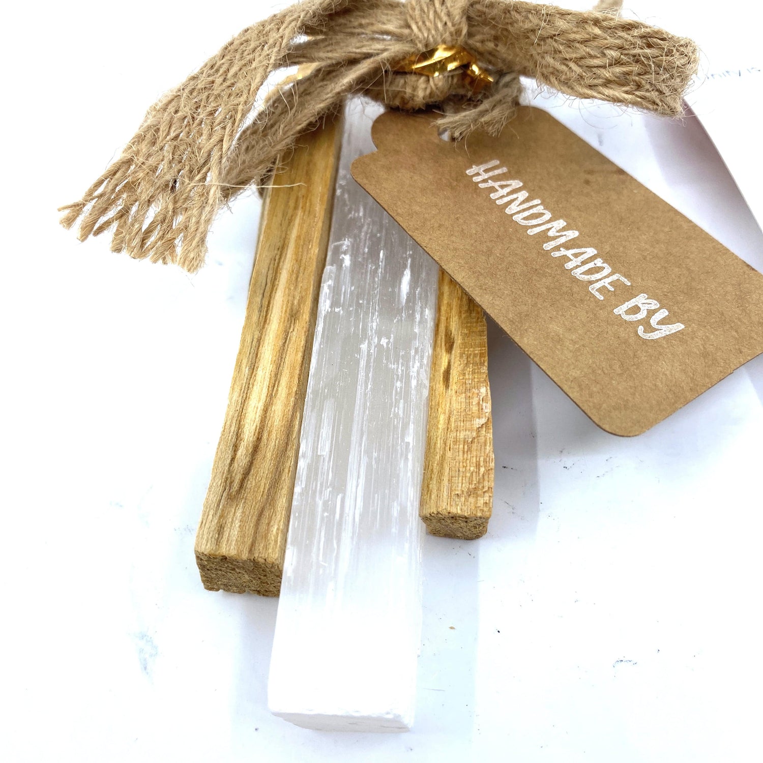 Uplifting Bundle, Palo Santo &amp; Selenite Wand