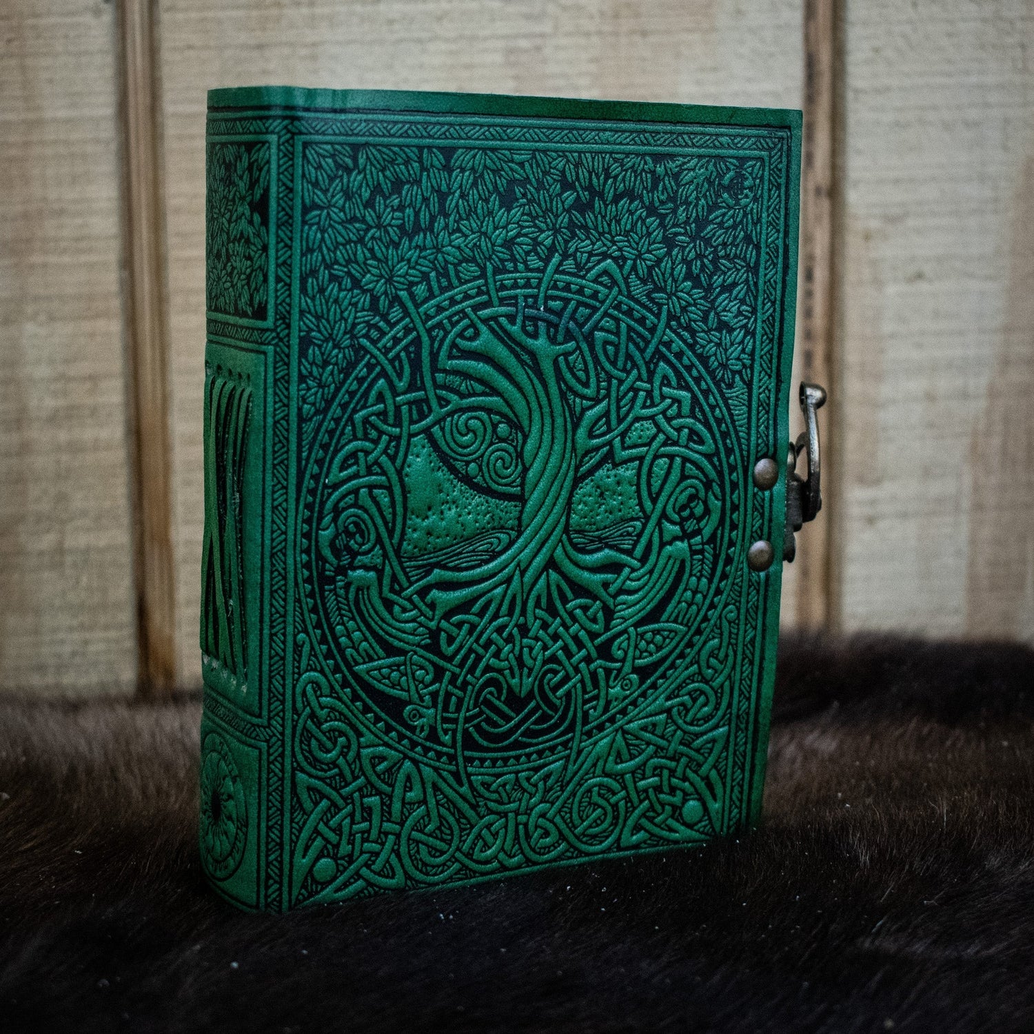 &quot;Tree of Life&quot; Leather Journal-4