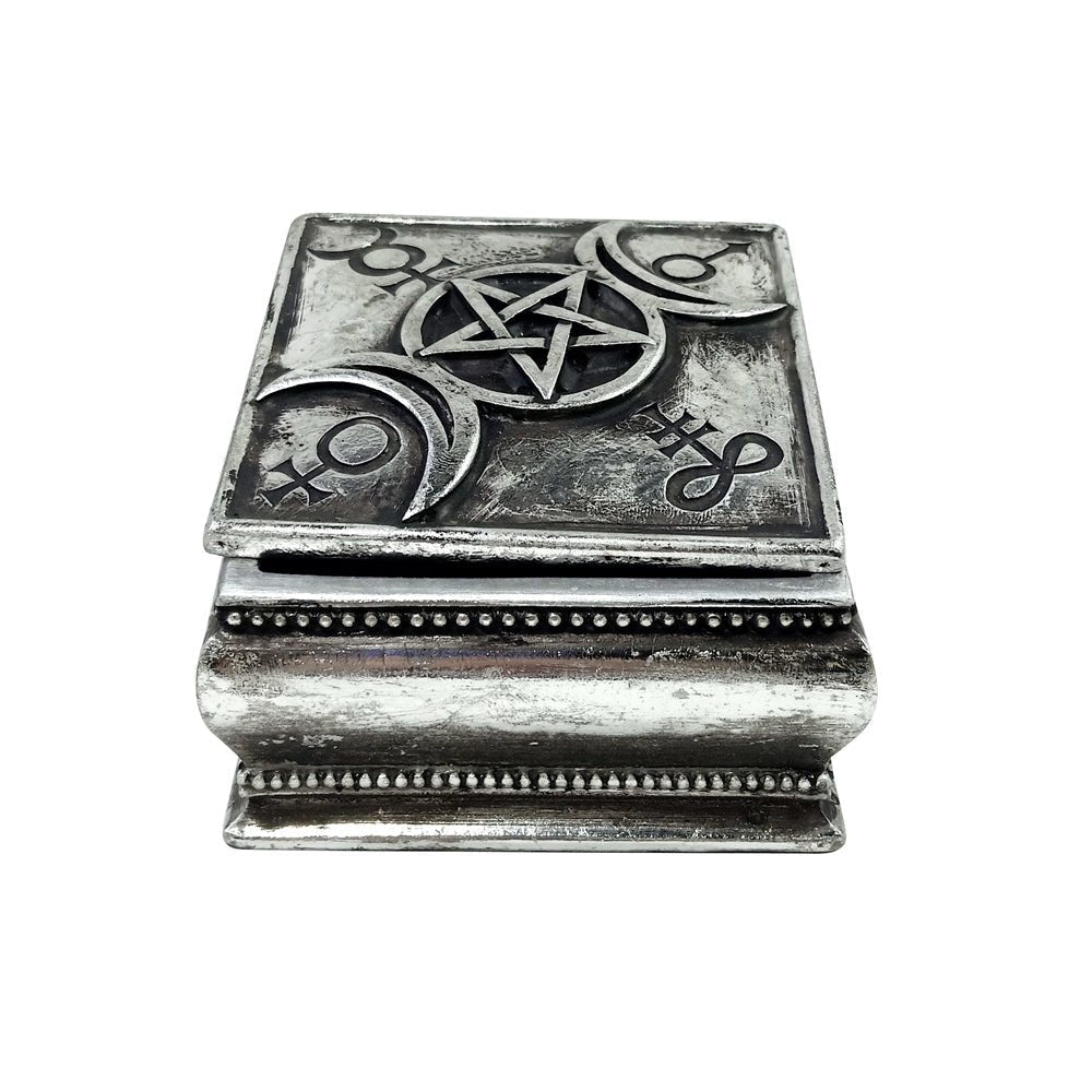 Triple Moon Pot Trinket Box - HartCentered