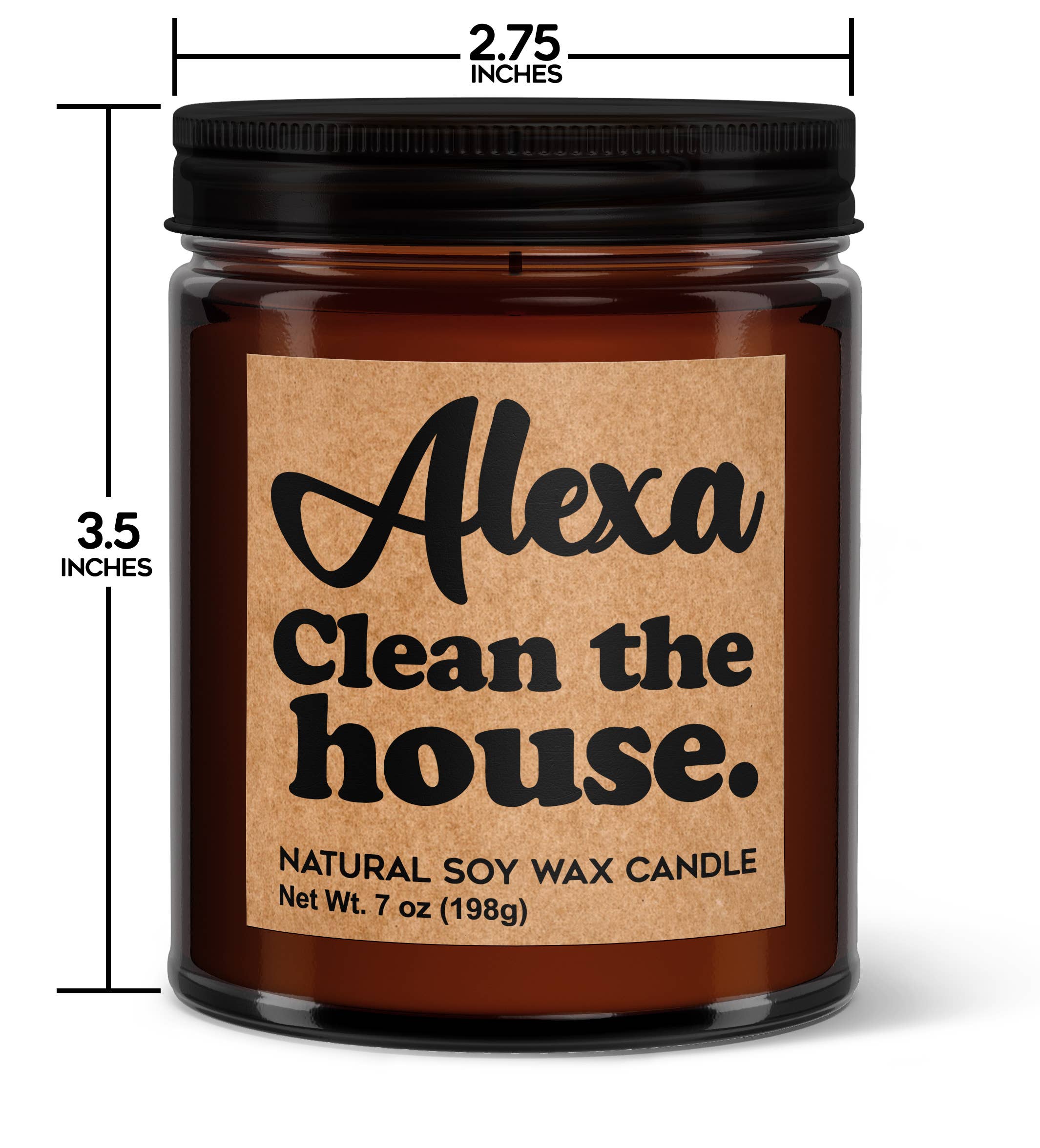 Alexa Clean the House Soy Candle - Votive Soy Candle