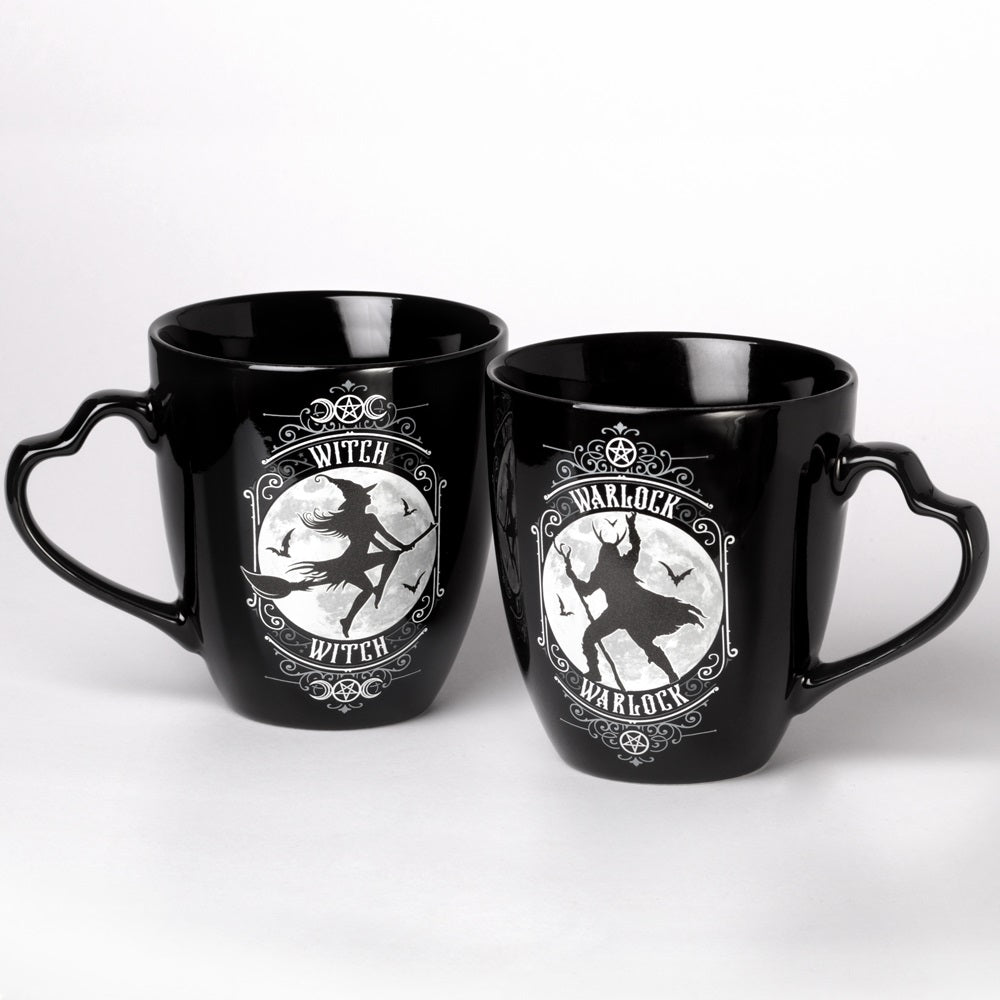 Witch &amp; Warlock Mug Set - HartCentered