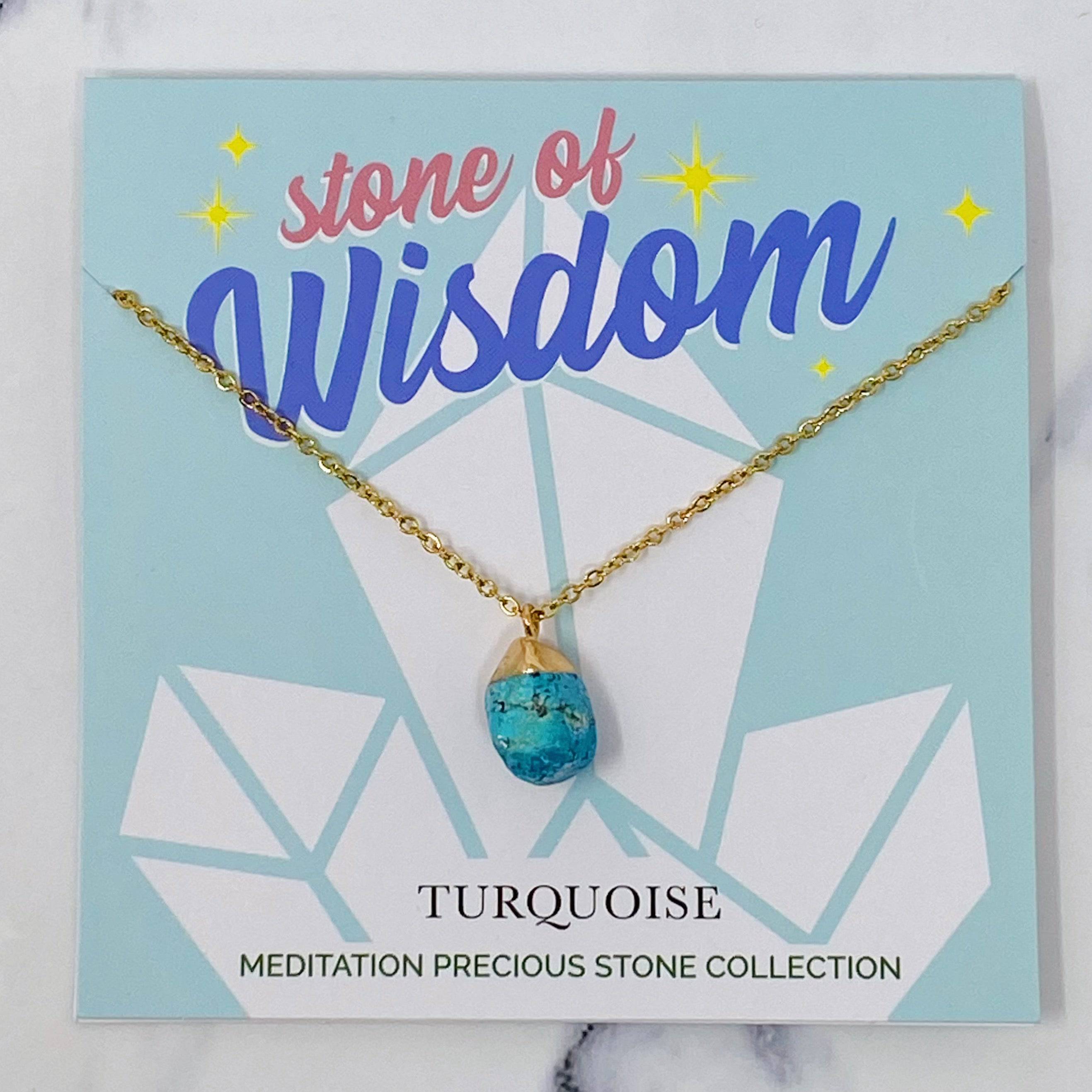 Meditation | Semi-Precious Stone | Crystal Pendant Necklace