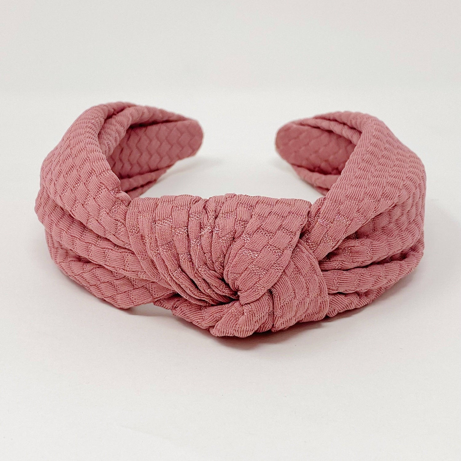 Embossed Charm Headband | Pink or Cream