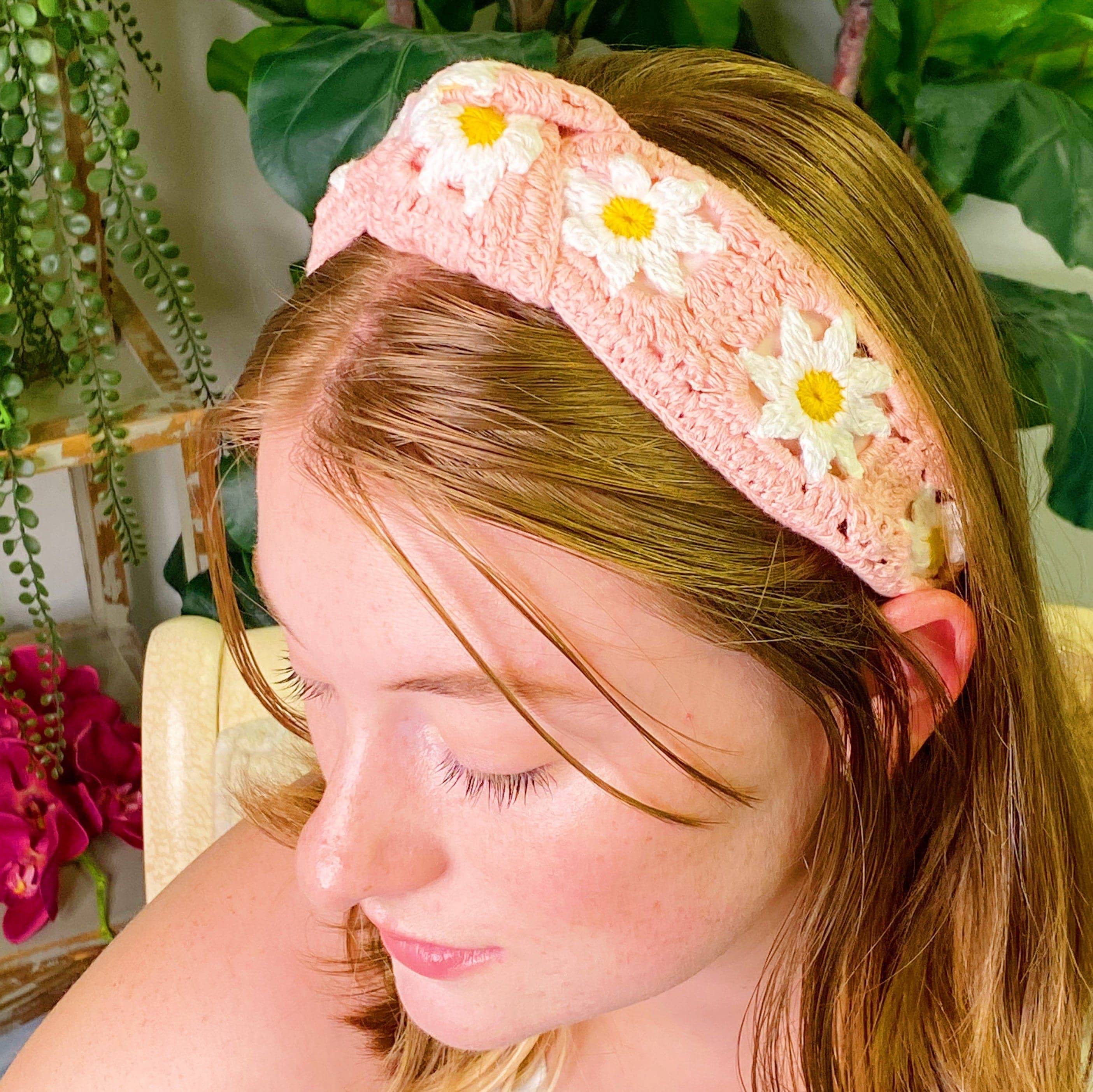 Patchwork Crochet Headband