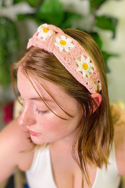 Patchwork Crochet Headband