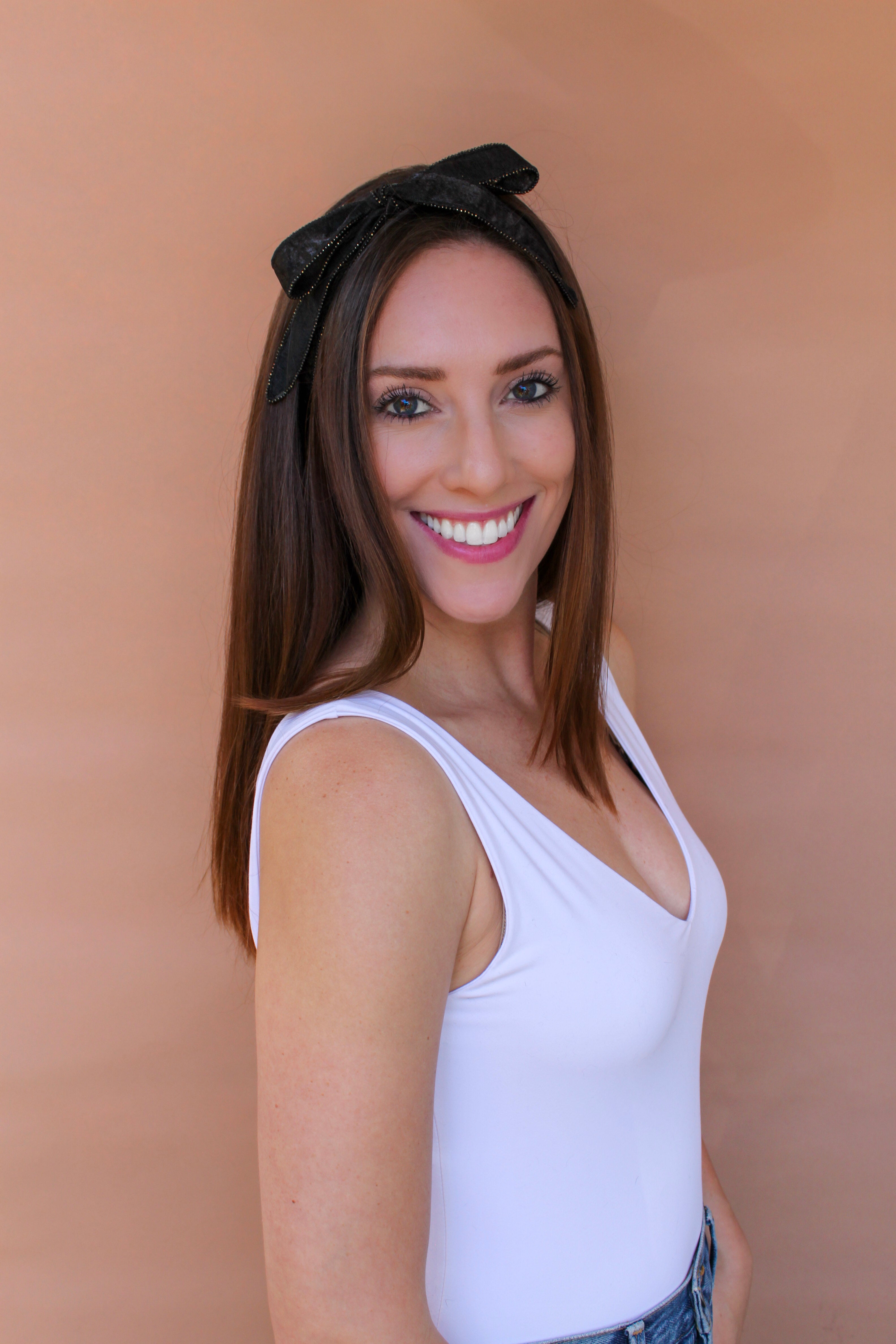 Velvet Convertible Wrap | Blush Headband - HartCentered