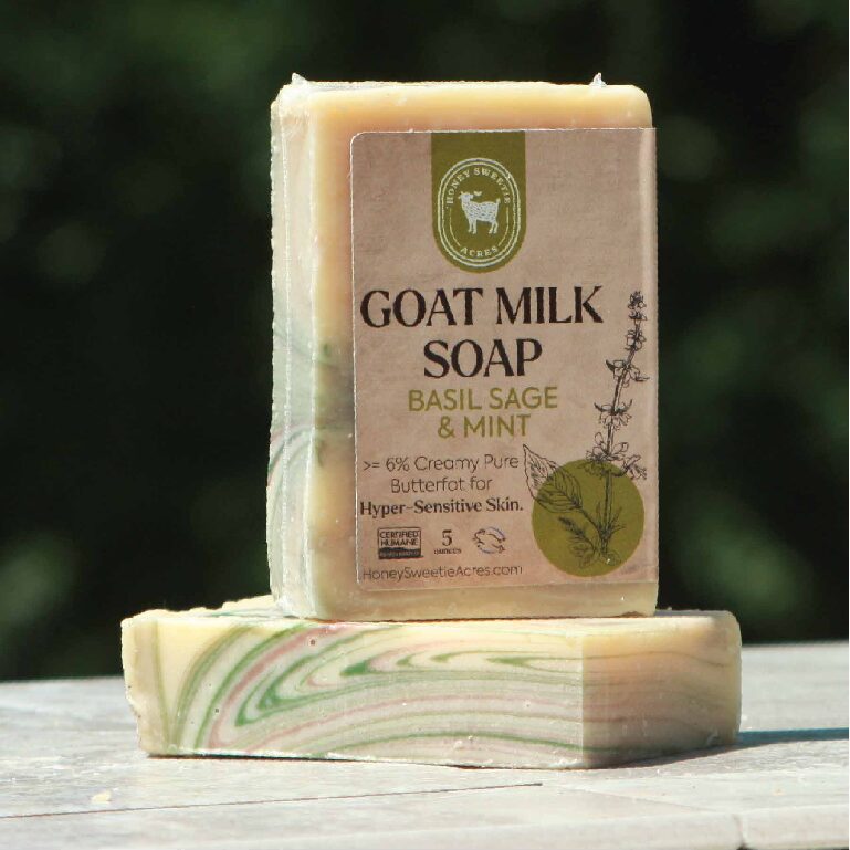 Basil, Sage &amp; Mint | Goat Milk Soap - HartCentered