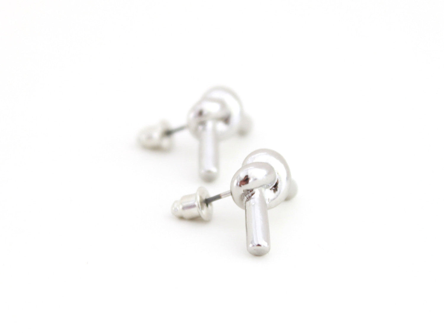 Love Me Knot Stud Earrings | Surgical Steel | More Colors Available - HartCentered