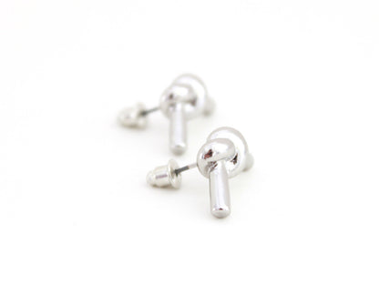 Love Me Knot Stud Earrings | Surgical Steel | More Colors Available - HartCentered