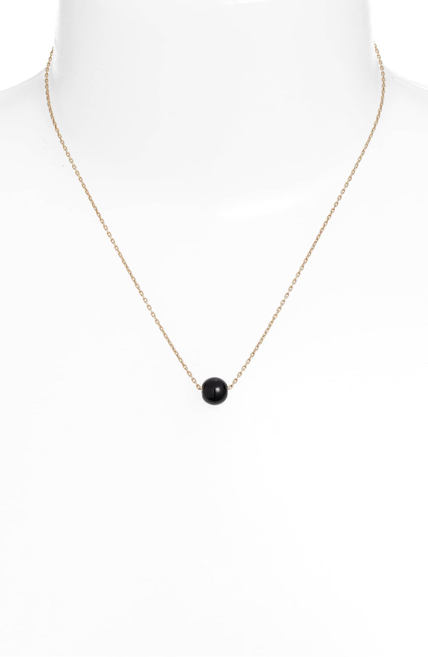 Tessa Short Necklace | Stainless Steel &amp; Crystal | Multiple Gemstone Options - HartCentered