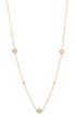 Numerals Multi Charm Necklace | Gold-Plated Stainless Steel & CZ - HartCentered