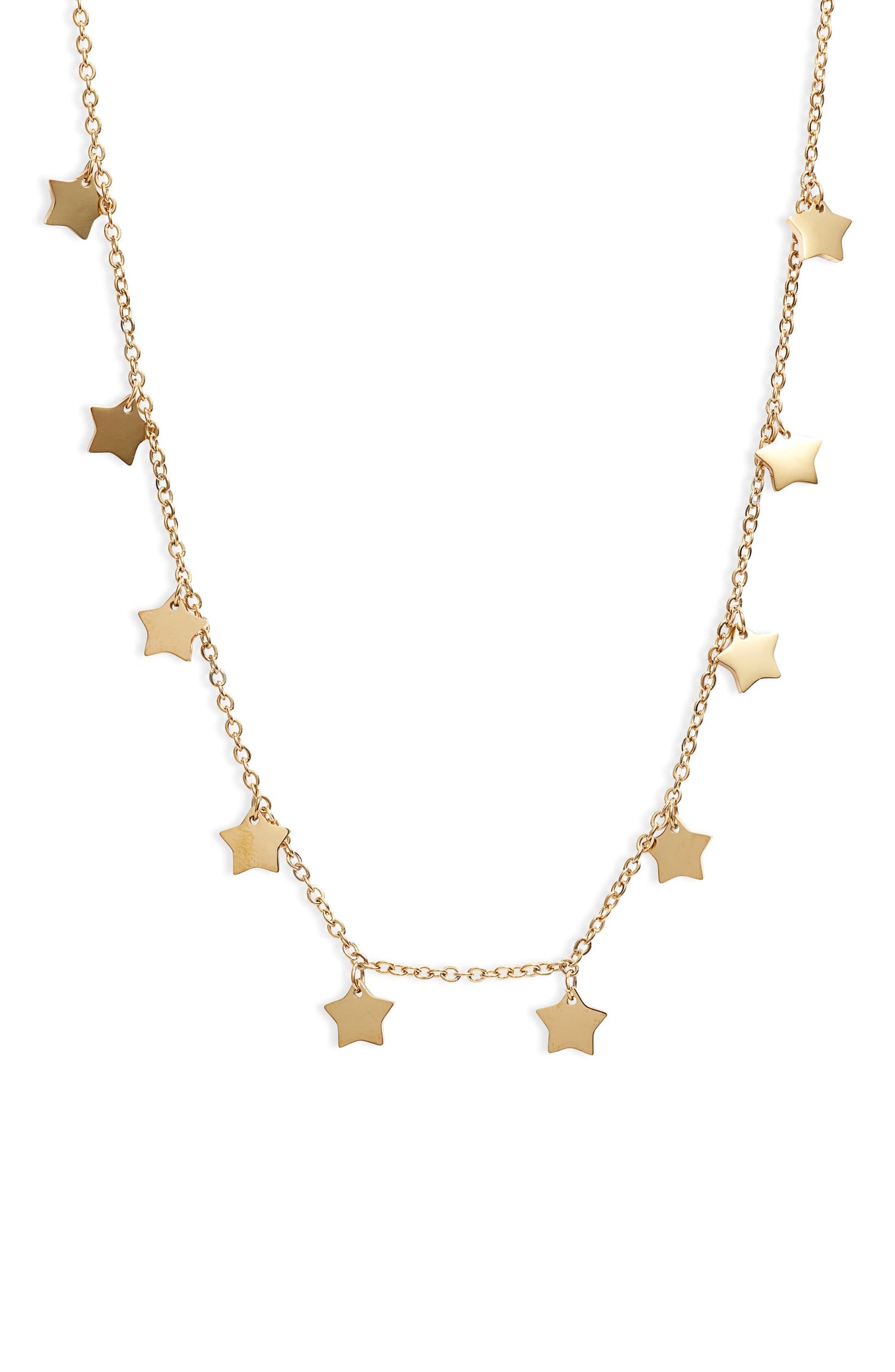 Stars Charm Necklace | Stainless Steel | More Colors Available - HartCentered