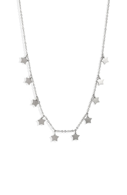 Stars Charm Necklace | Stainless Steel | More Colors Available - HartCentered