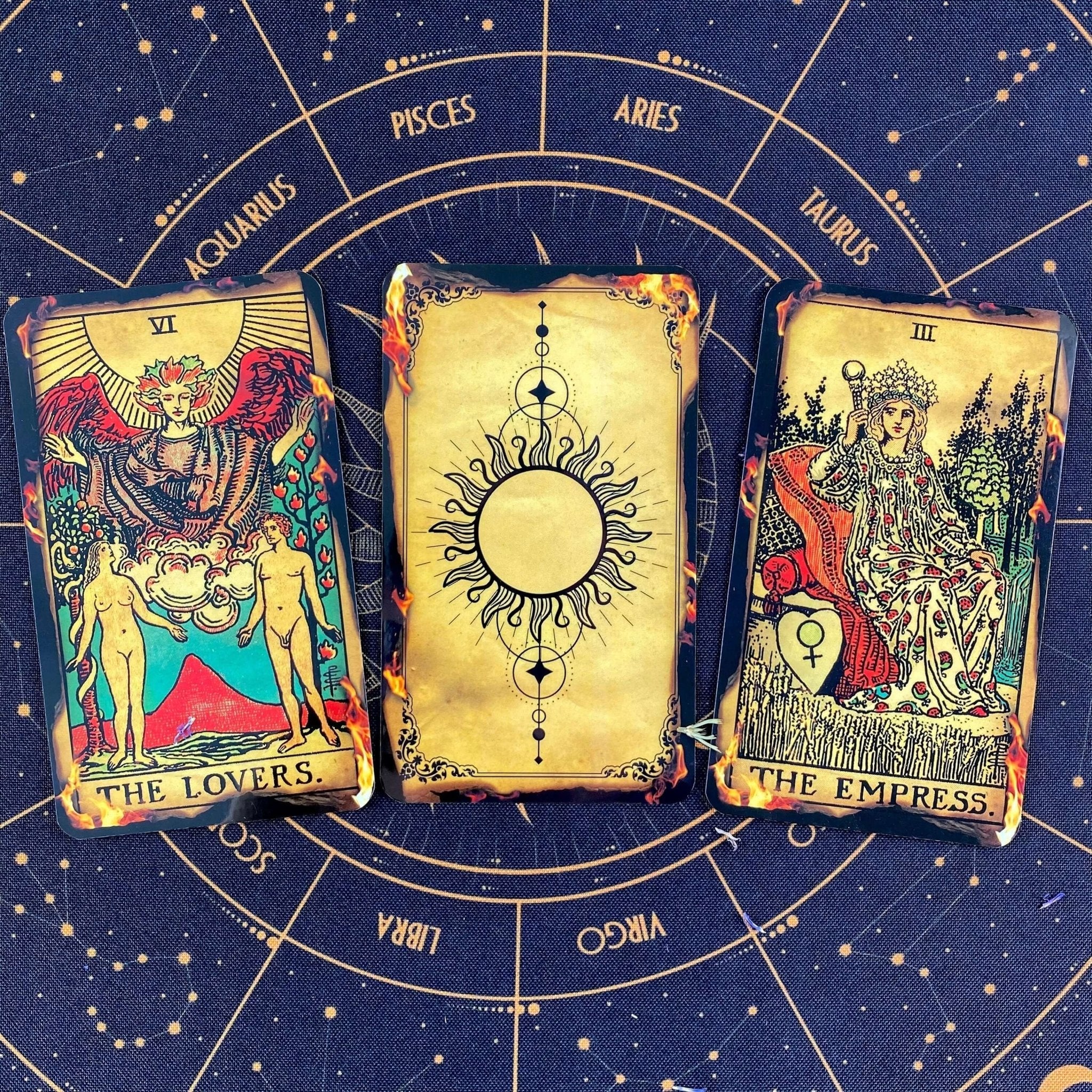 The Rider Waite | Fire | Tarot Deck Set - HartCentered