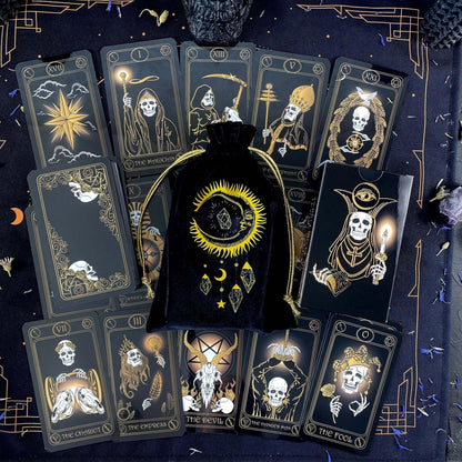 Gold Skull | Tarot Deck Set - HartCentered